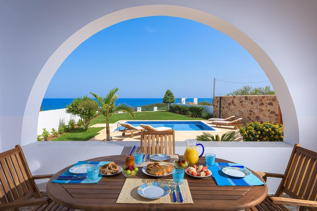 Villa Deep Blue Lakhaniá Exterior foto